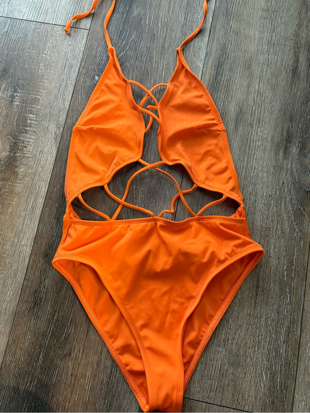 hot Miami styles Strappy One-Piece Swimsuit medium